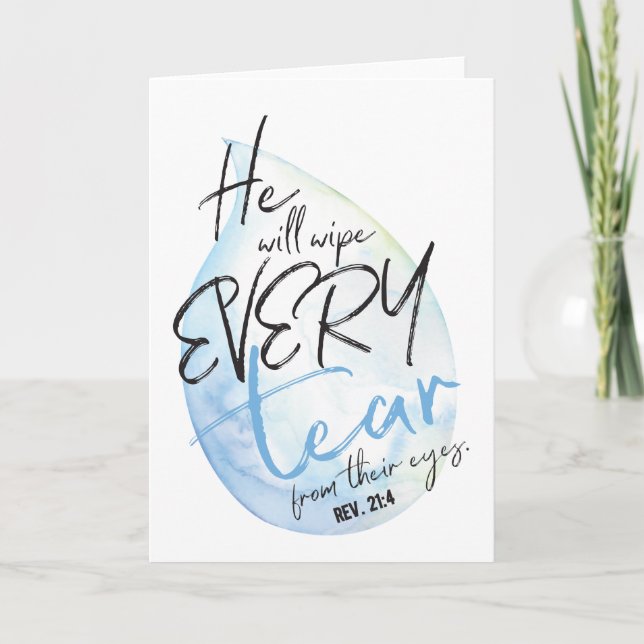 Carte Beautiful watercolor sympathy card (Devant)