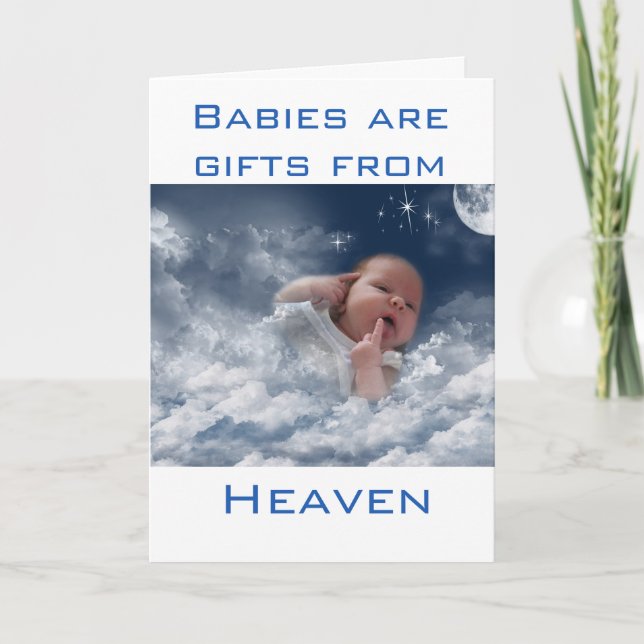 Carte bébé (Devant)