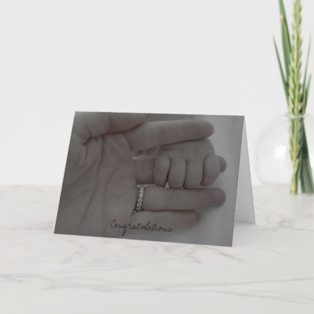 Carte bébé (Devant)