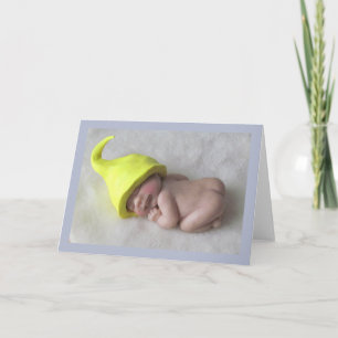 Carte Bébé d'argile dormant sur la tumeur, Casquette elf