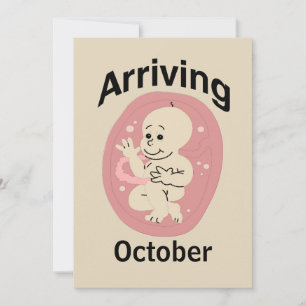 Carte Bébé dû, ajouter mois