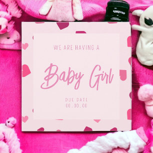 Carte Bébé fille