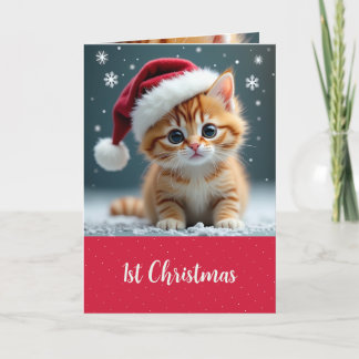 Carte Bébés 1er Noël