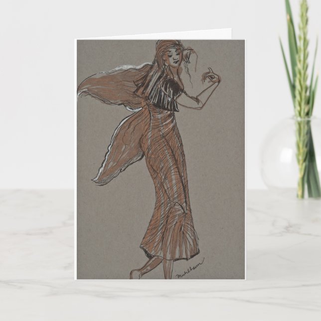 Carte bédouine d'ange (Devant)