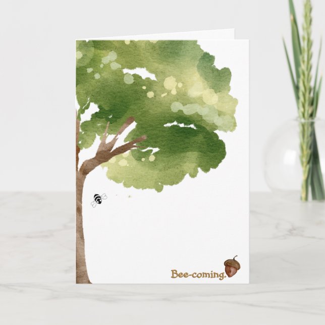 Carte Bee-coming Card (Devant)