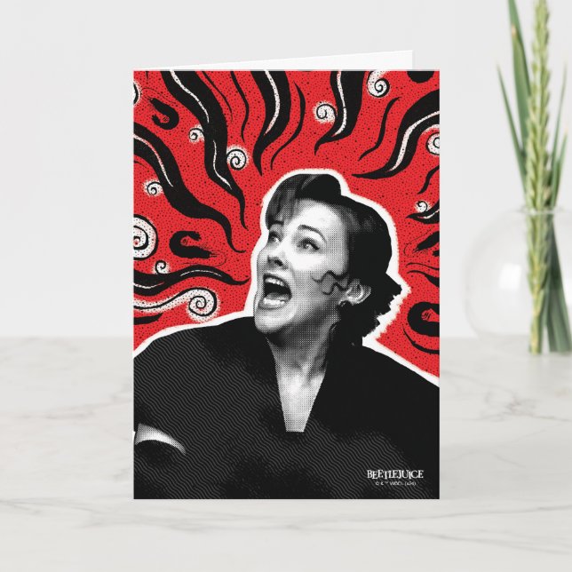 Carte Beetlejuice | Delia Deetz (Devant)