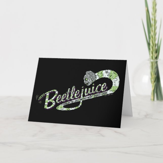 Carte Beetlejus | Allumer le jus (Devant)