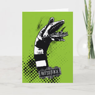 Carte Beetlejus   Illustration du ver de sable