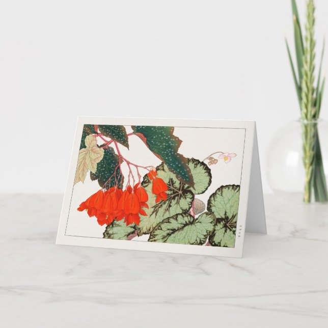 Carte Begonia par Tanigami Konan (Devant)