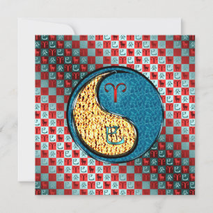 Carte Bélier et Serpent d'eau