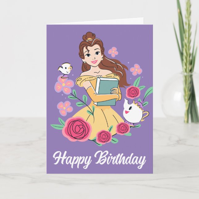 Carte Belle & Amis Bookish Blooms (Devant)