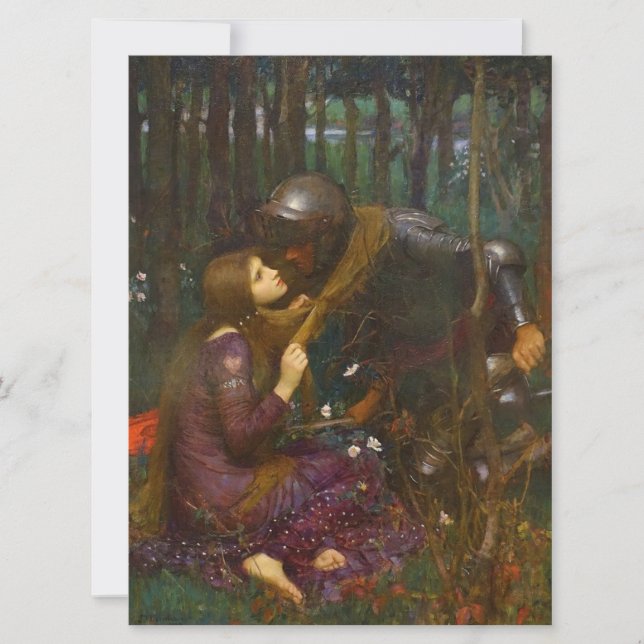 Carte Belle Dame Sans Pitié (Devant)