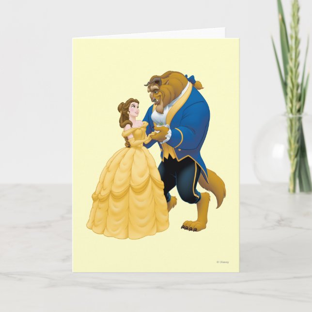 Carte Belle et bête dansante (Devant)