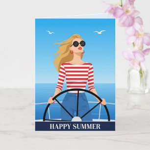 Carte Belle Été Heureux