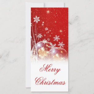 Carte Belle illustration festive "Joyeux Noël"