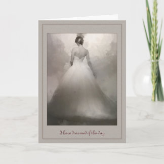 Carte Belle mariée à Customiser
