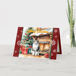 Carte Belle Noël Vacances Ancienne Collection