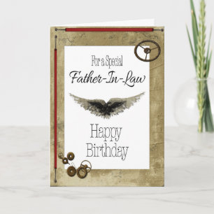 Carte Belle-Père Joyeux Anniversaire
