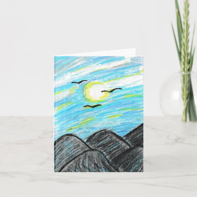 Carte Belles Montagnes  (Devant)