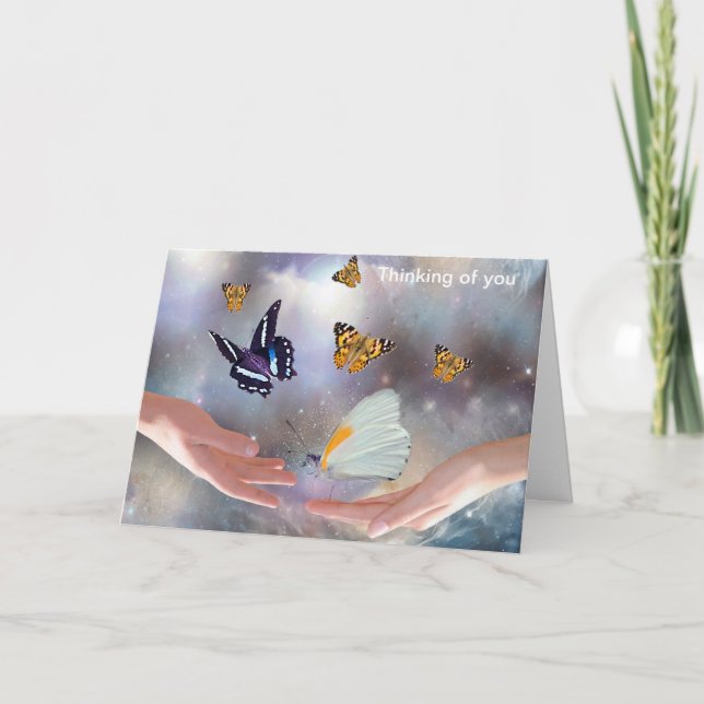 Carte Belles papillons (Devant)