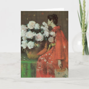 Carte Belles pivoines de William Merritt Chase