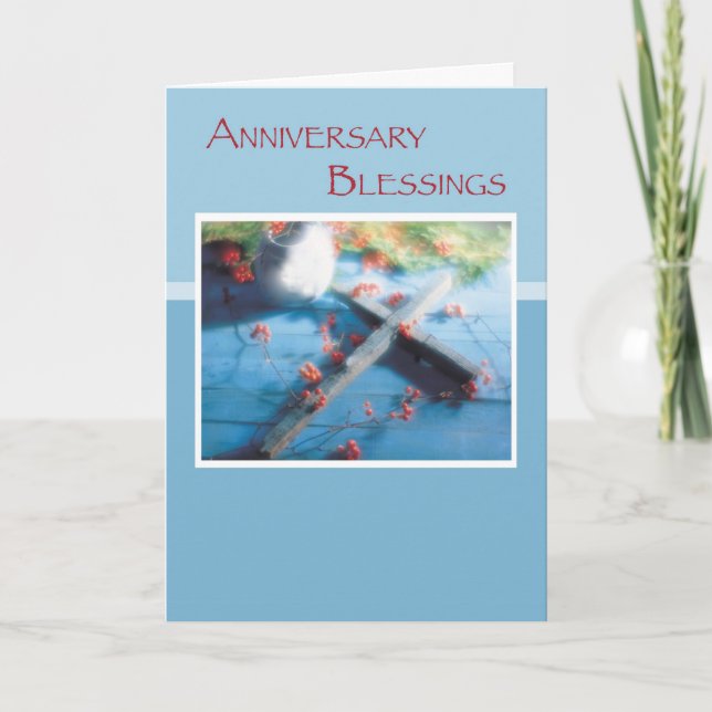 Carte Bénédictions religieuses pour l'anniversaire (Devant)