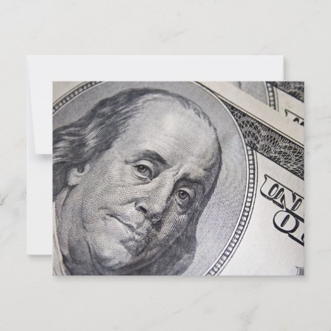 Carte Benjamin Franklin Face (Devant)