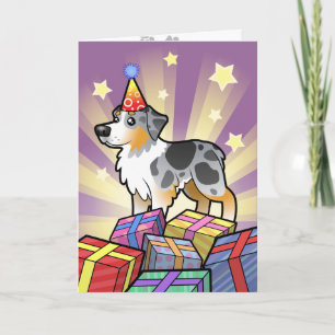 Carte Berger australien d'anniversaire