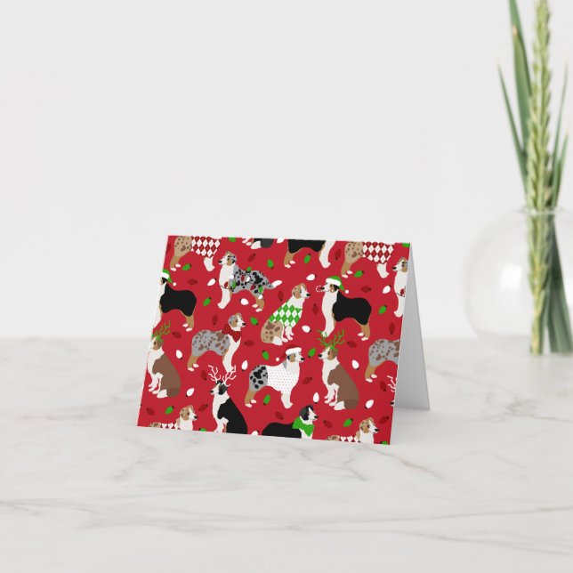 Carte Berger Australien de Noël (Devant)