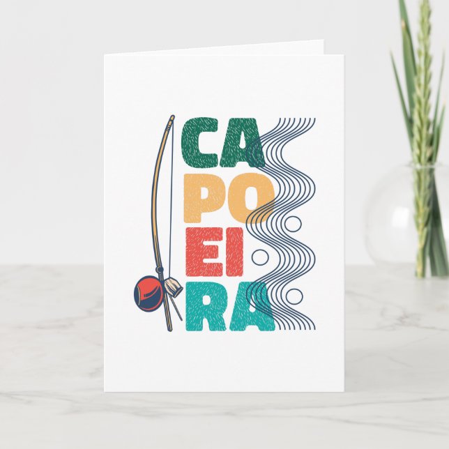 CARTE BERIMBAU CAPOEIRA (Devant)