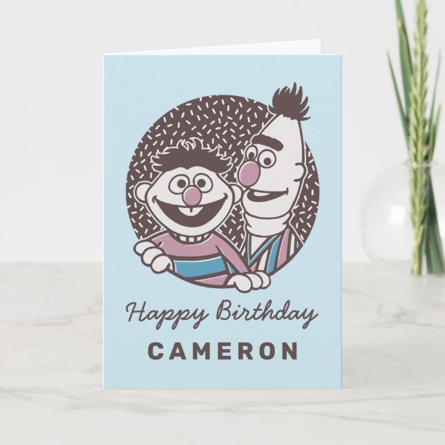 Carte Bert et Ernie| Bros (Devant)