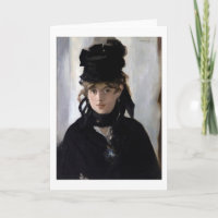 Berthe Morisot avec un bouquet de violettes, Manet