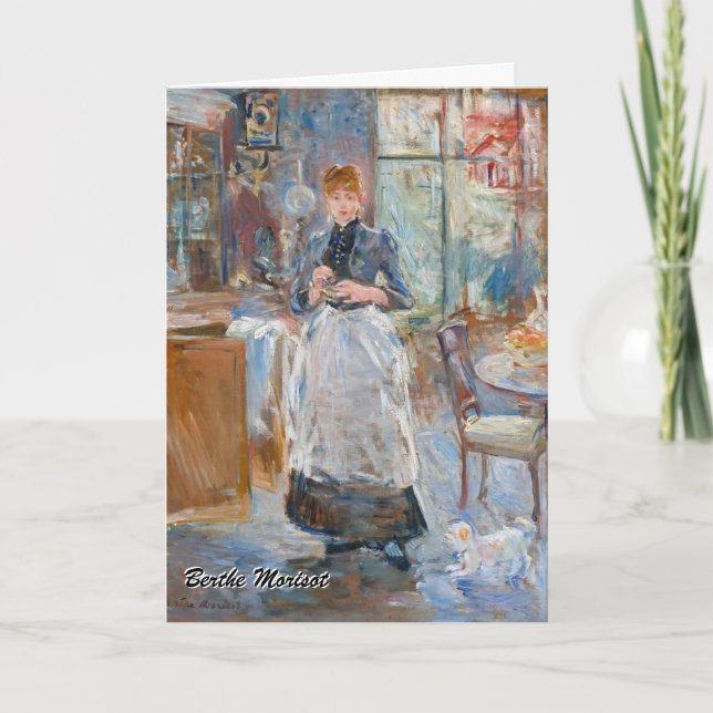 Carte Berthe Morisot - Dans la salle à manger (Devant)