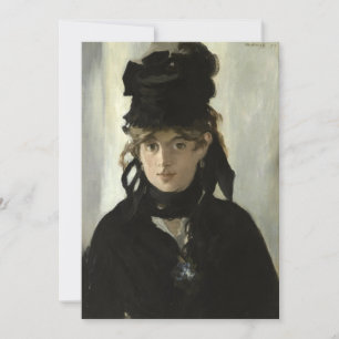 Carte Berthe Morisot   Édouard Manet