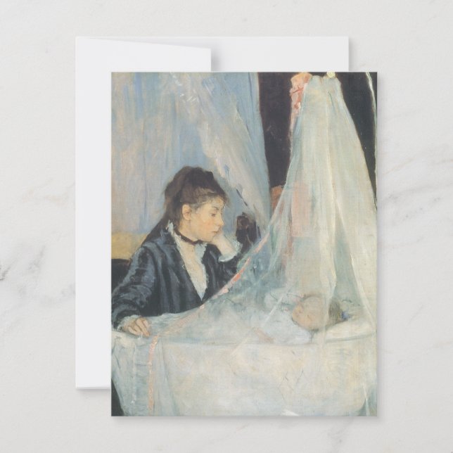 Carte Berthe Morisot, Impressionnisme Vintage (Devant)