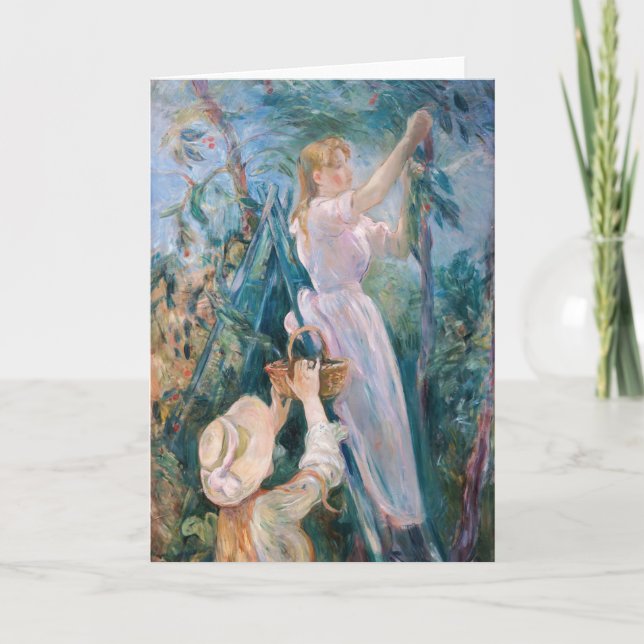 Carte Berthe Morisot - Le Sicker À Cerise (Devant)
