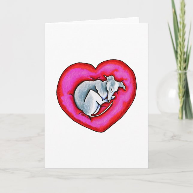 Carte Bête Câline Grise (Devant)