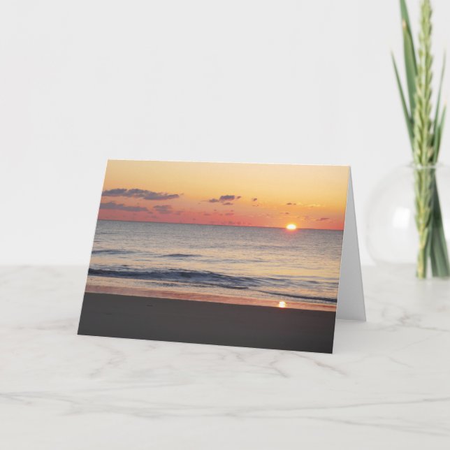 Carte Bethany Beach Sunrise II (Devant)