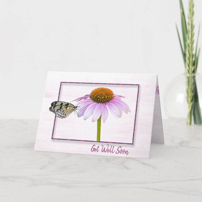 Carte Beurre bientôt sur la fleur de cône (Devant)