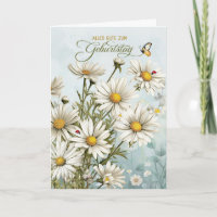 Beurre de marguerites allemandes et Ladybugs