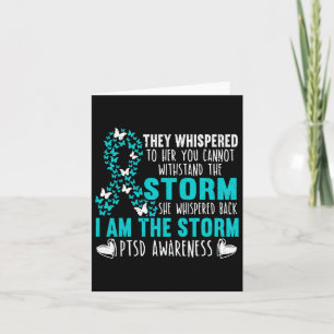 Carte Beurre de sensibilisation Ptsd Stress post-traumat