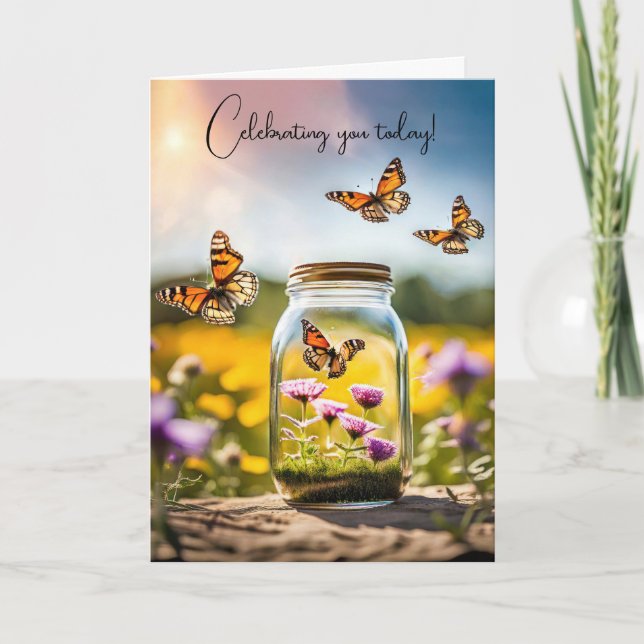 Carte Beurre Pour Anniversaire (Devant)