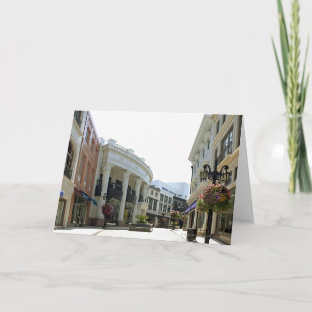 Carte Beverly Hills, la Californie (Devant)