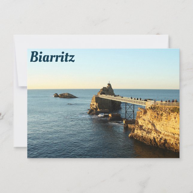Carte Biarritz (Devant)