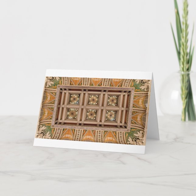 Carte Bibliothèque du Congrès (Devant)