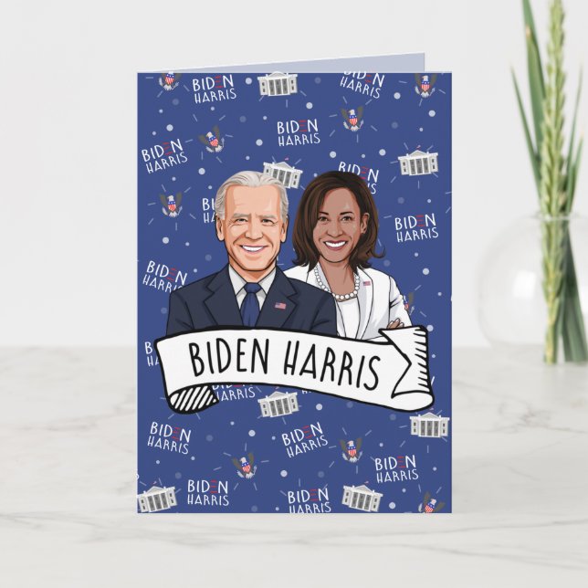 Carte Biden Harris (Devant)
