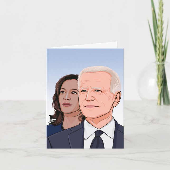 CARTE BIDEN HARRIS : 1.20.21 (Devant)