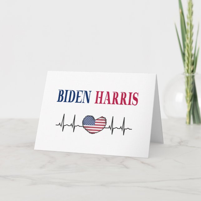 Carte Biden Harris 2020 (Devant)