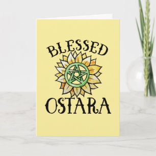Carte Bienheureux Ostara