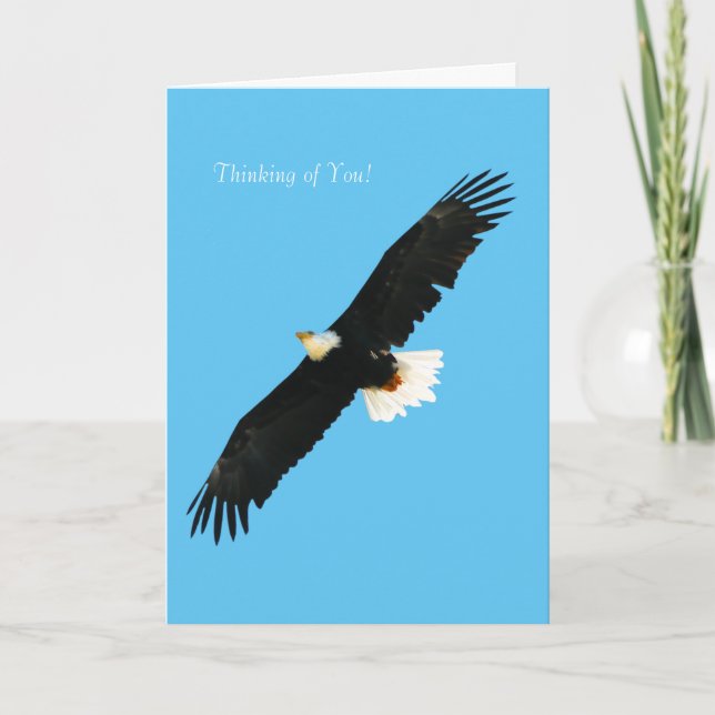 Carte Bientôt Eagle Image for Greeting card (Devant)
